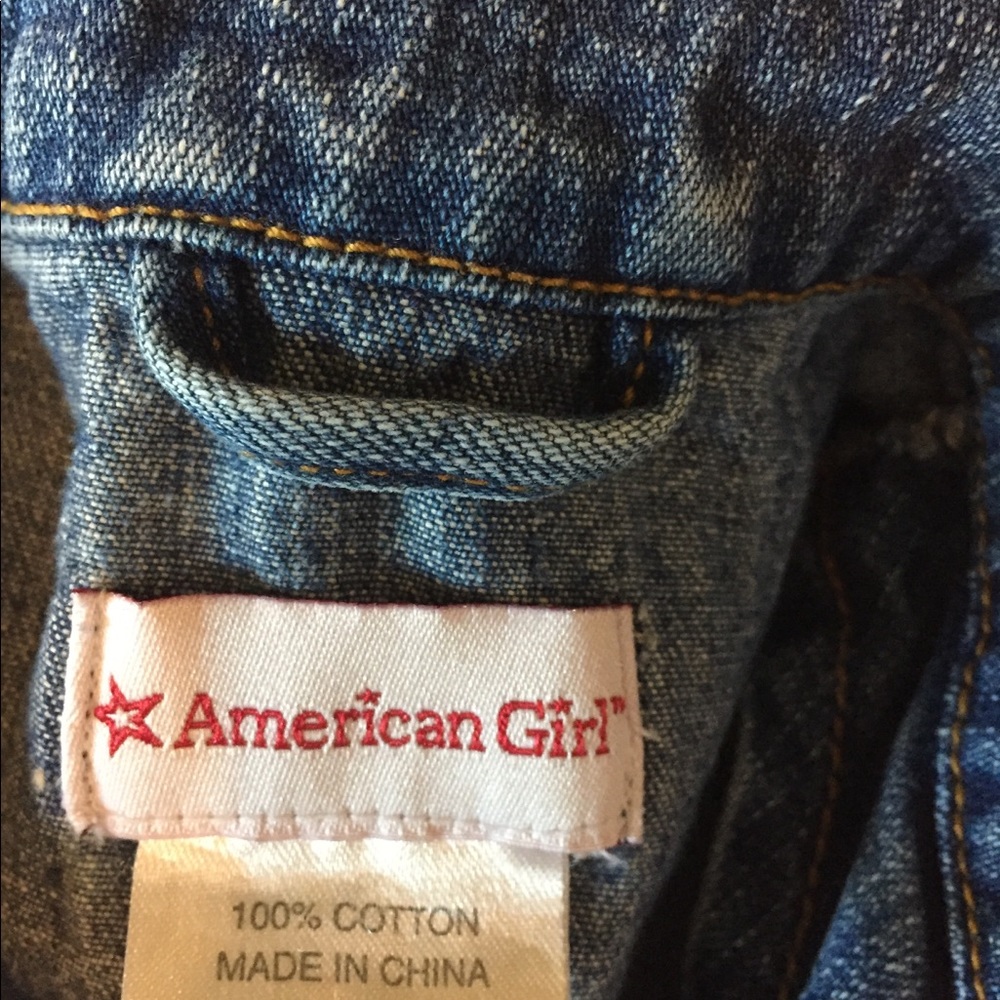 Girl’s Embroidered Jean Jacket